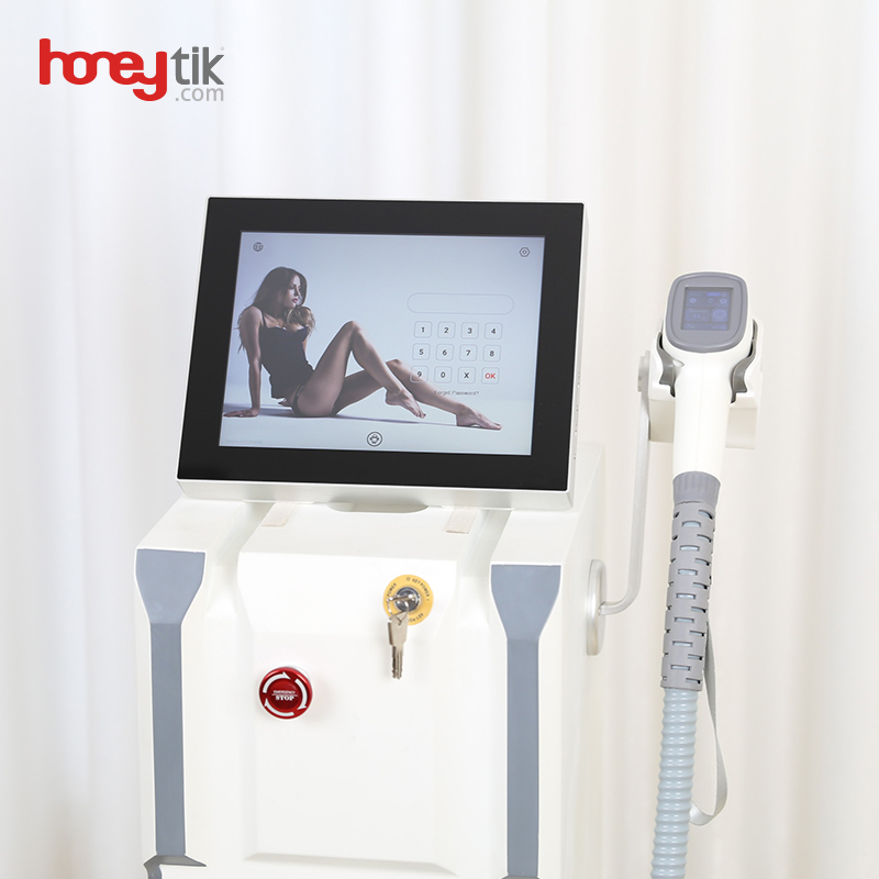 Diode Laser 808nm Hair Removal Machine Support Internet Permanent Painless Hair Removal Whitening for Salon