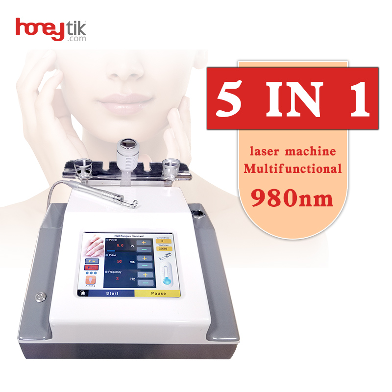 980nm Diode Laser Vascular Removal Machine Hot Sale Spa Use Fast Vein Removal Redness Removal