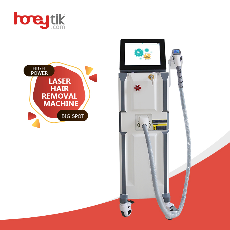 diode 808nm hair removal laser machine at low price hot sale big power long life spa use