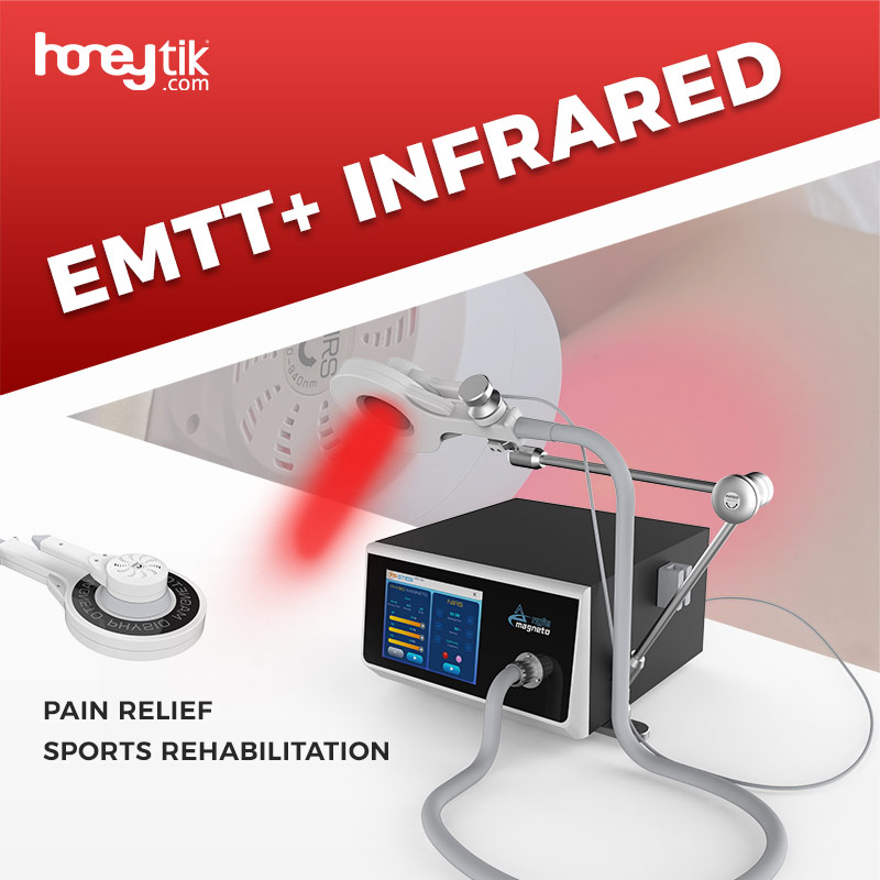 EMTT machine infrared Extracorporeal Magnetotransduction Therapy 2 in1 