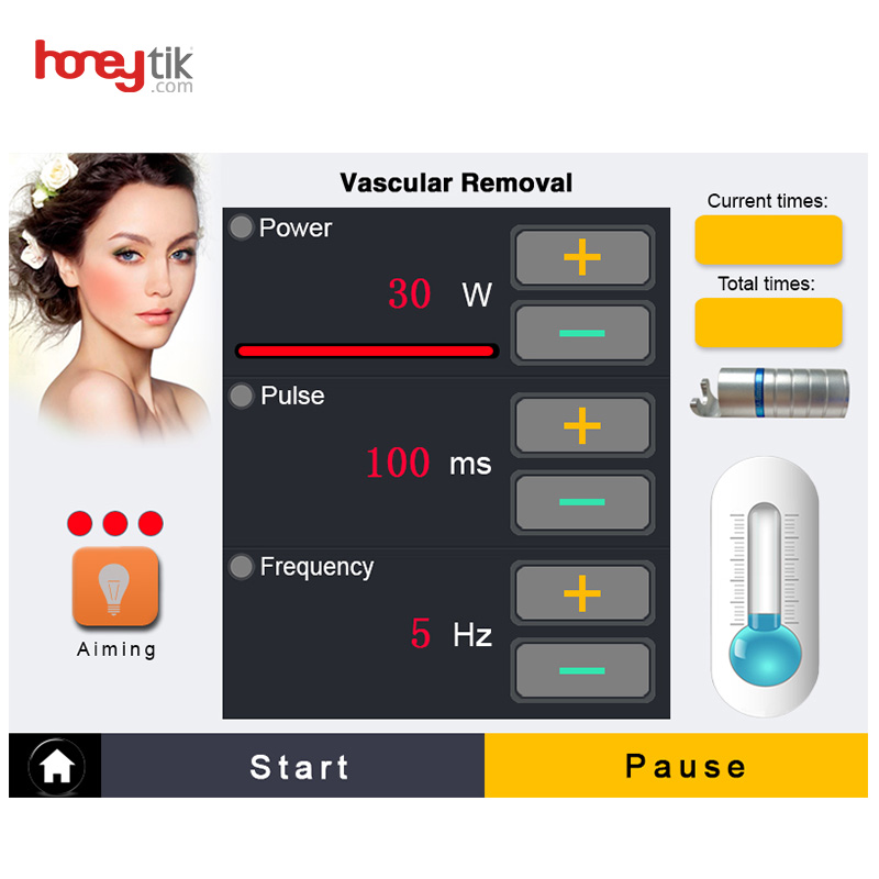 980nm Laser Vein Removal Beauty Device Best Selling Professional Clinic Use Vascular Removal