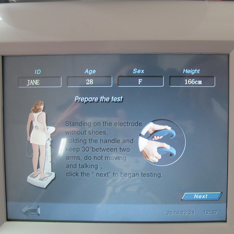 body analysis system machine