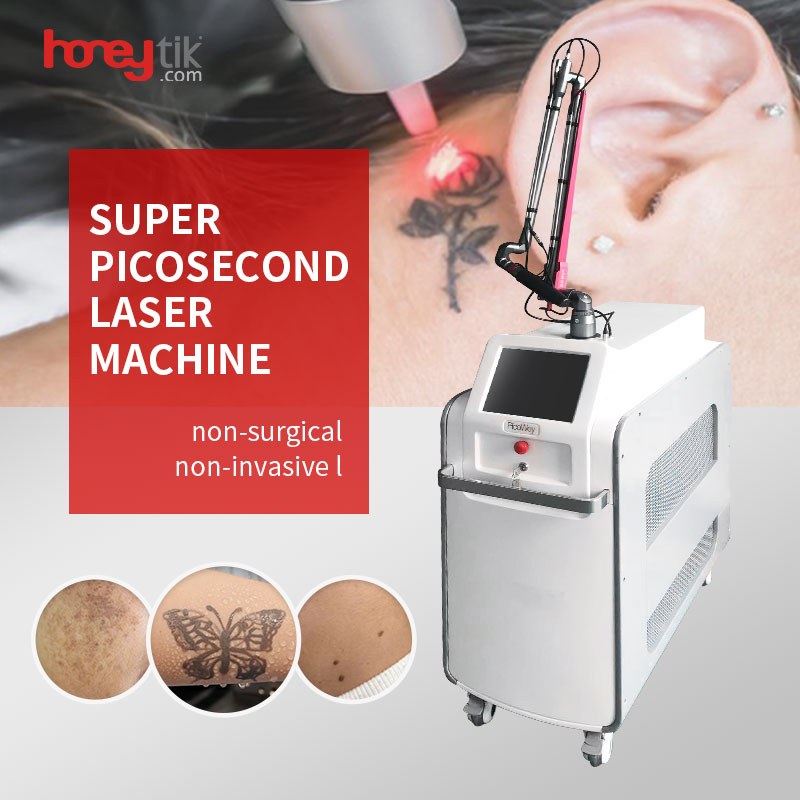 Picoway Laser Tattoo Removal Beauty Equipment Vertical Pigment Treatment